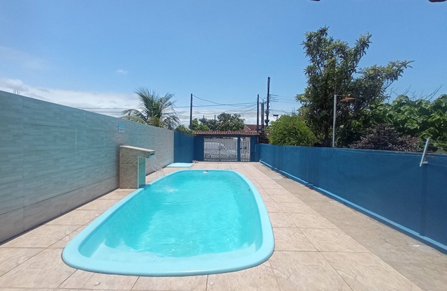 House near the fishing platform
