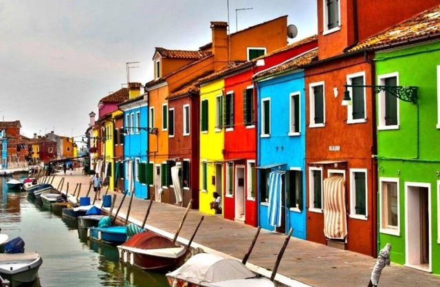 House on the Sky of Burano