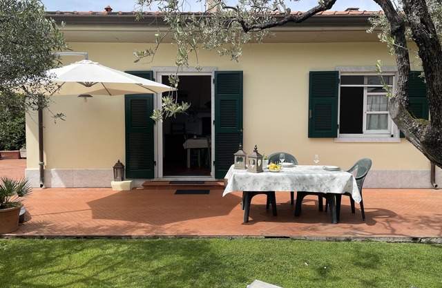House with garden