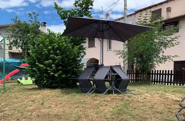 House with garden between Cascia and Norcia in the heart of Umbria
