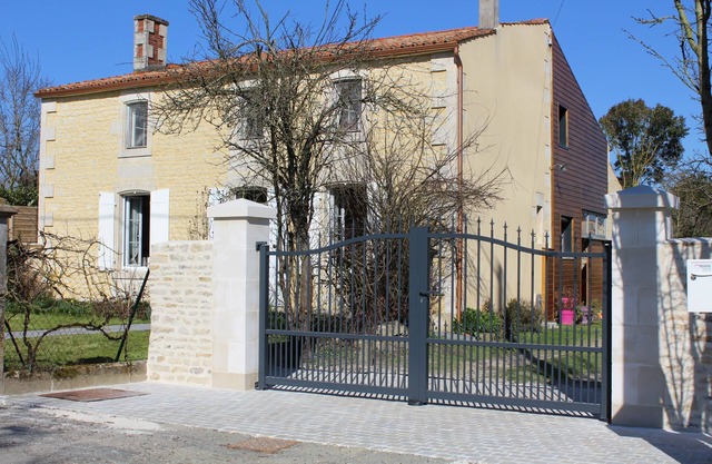 House with garden