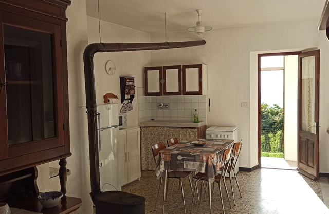 House with garden in upper Monferrato not far from the sea.