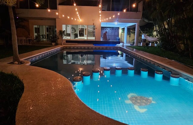 House with pool, garden and fruit trees (pet friendly)