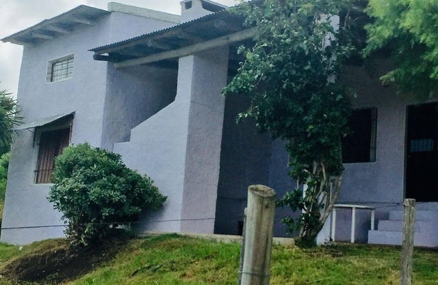 House with ocean view, own garage, patio and barbecue