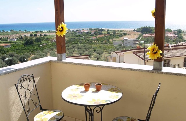 House with panorama view of Sea and Mountains