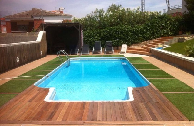🌴HOUSE WITH PRIVATE POOL AND GARDEN, BARBECUE AND INTERNET 🌊 🌿