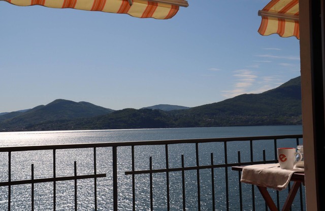 house with private terrace and beautiful lake view