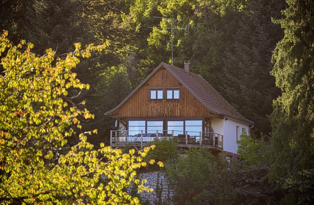 House with terrace and panoramic view