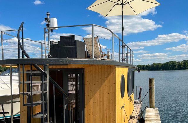 Houseboat JAWE on the Kleinseenplatte - Houseboat JAWE