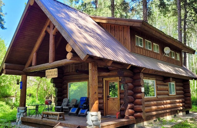 Howling Wolf Cabin-Dog Friendly, Close to the River and Walk to the Ski Trail!