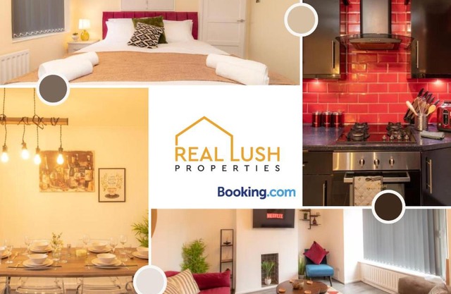 HS2, NEC, And Airport Stay Home By Real Lush Properties - Three-Bedroom House In Birmingham,