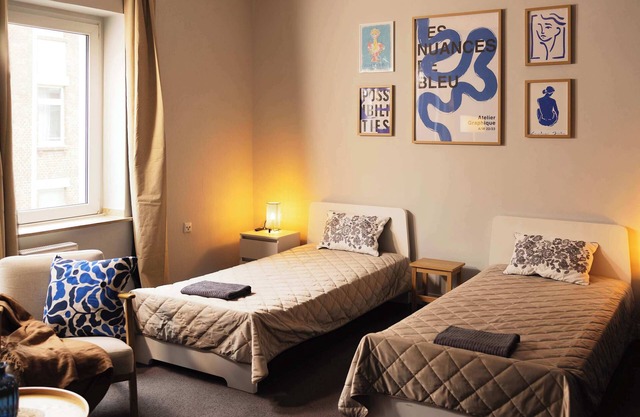 Huge apartment with Sauna and free parking