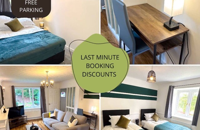 Huge House | Free Parking | Quiet Location