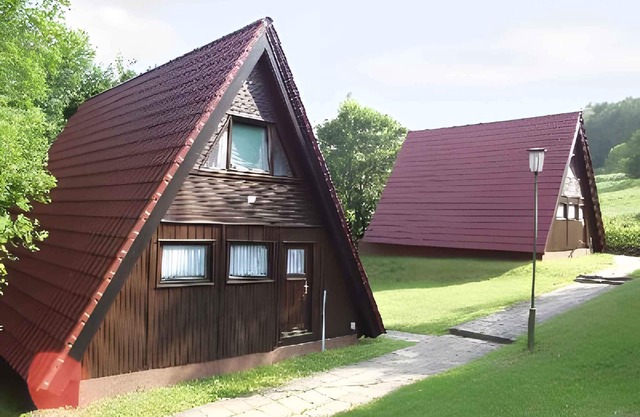 Hut with terrace
