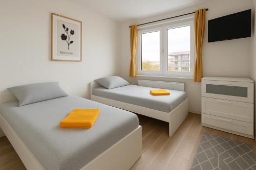 Ideal für Monteure. 3 Zimmer Apartment mit Küche, Waschmaschine, WiFi usw. .