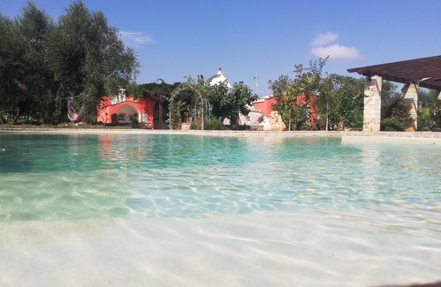Idyllic Trullo with salt water pool, Nestled Amongst Ancient Olive Groves.