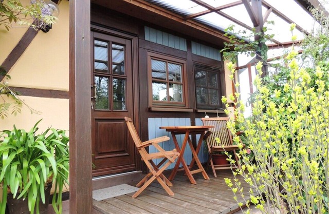 Idyllically situated apartment with a view not far from the seaside resorts