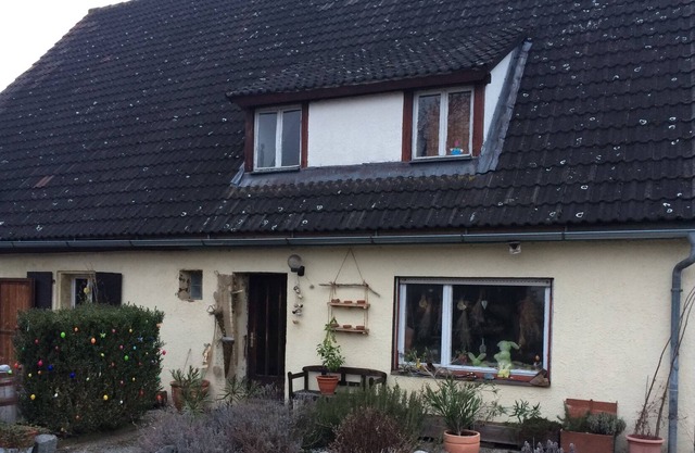 Idyllically situated old half-timbered house near Playmobilfunpark