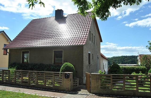 Idyllische Ferienwohnung mit Schlossblick im Unstruttal
