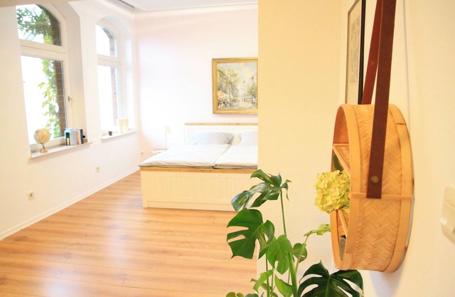 Idyllische 4-Personen Wohnung mit Dachterrasse in der Villa Kolck