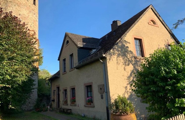 idyllisches Mühlengebäude