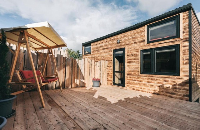 Idyllisches Tiny House mit Sauna