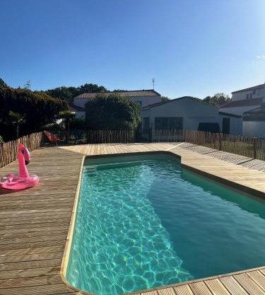 Ile d oléron Vertbois, Villa Bois Piscine et mer