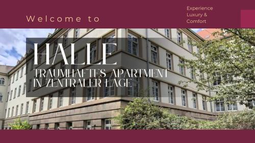 In 2 Minuten am Bahnhof - traumhaftes Apartment mitten in Halle No3