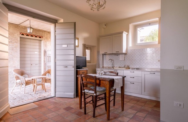 In an old rural farmhouse with swimming pool and sea view, perfect for couples