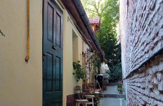 in old center of Brasov