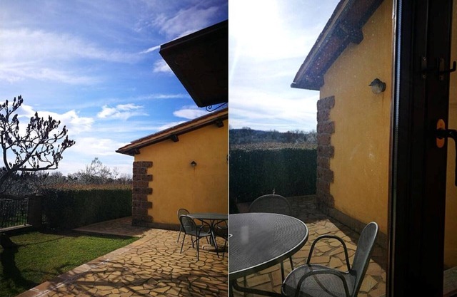 In the countryside of Viterbo, organic farm, casaletto IL CANINO