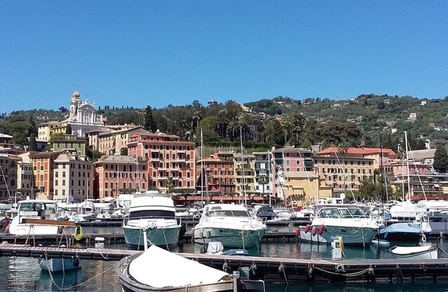 In the pleasant village of Santa Margherita Ligure in the heart of Liguria