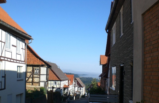 In the land of a thousand mountains. Waldeck near Kassel