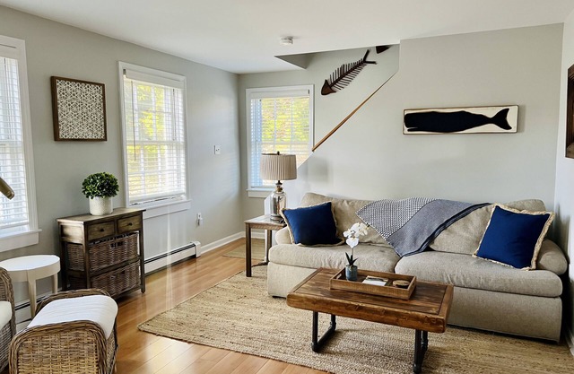 In Town with Parking, Outdoor Shower, Patio & Car Option