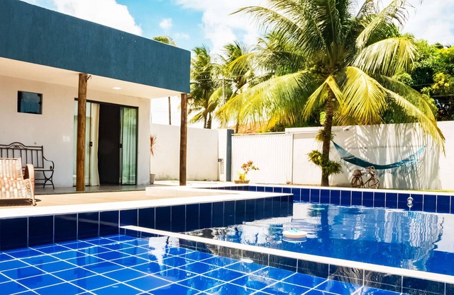 Incrível casa com piscina e Wi-Fi - Paripueira -AL