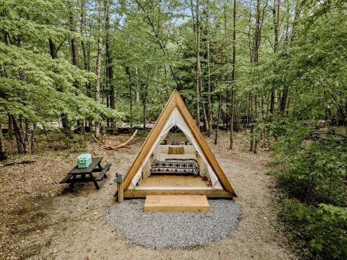 Incredible Safari Tent with Sauna in North Woodstock, New Hampshire