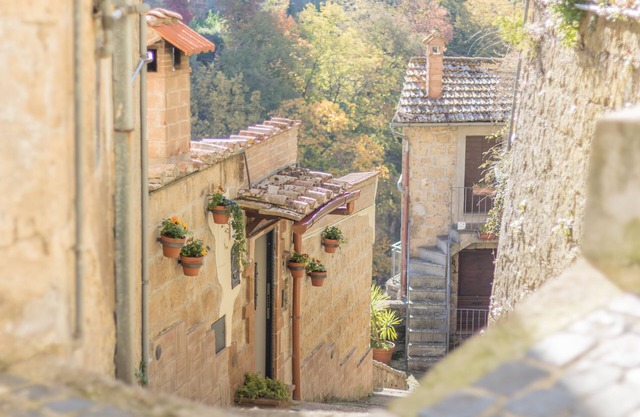 Independent apartment in the heart of the historic center of Caprarola
