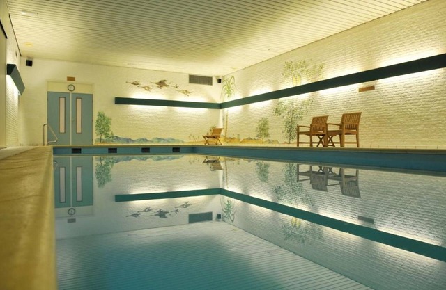 Inviting Room Perfect for Relaxation and Comfort with Indoor Swimming Pool