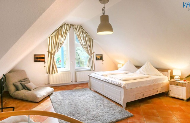 Inviting vacation apartment in the Seedorf vacation park with balcony and playground