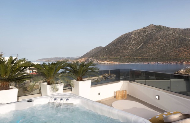 Iris Luxury Home, beachfront with jacuzzi in Mpali