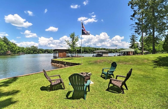 'Irish Rover' Lake Home w/Yard Bar & Dock!