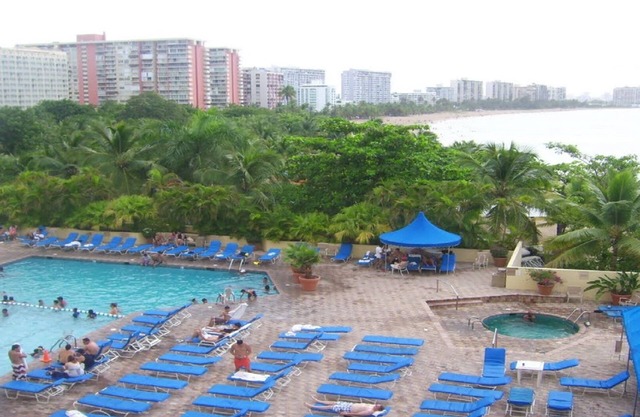 Isla Verde Puerto Rico Spacious Studio with Impressive Ocean and Mountain Views