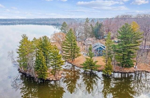 Island Home On Knife Lake, Mora, MN