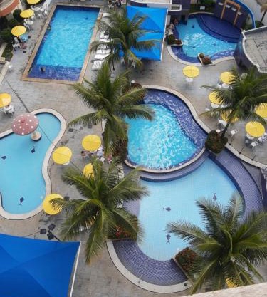 Jardins das Thermas - Caldas Novas Vista para piscina