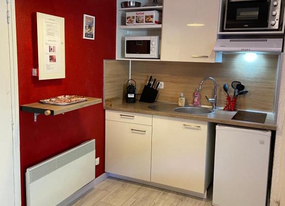 Joli studio cabine rénové proche des pistes