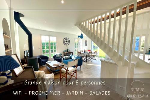 Jolie maison rénovée au bord de la Ria, Belz