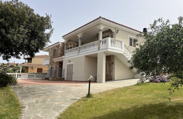 Just 500 meters from the white beach and transparent sea overlooking Tavolara