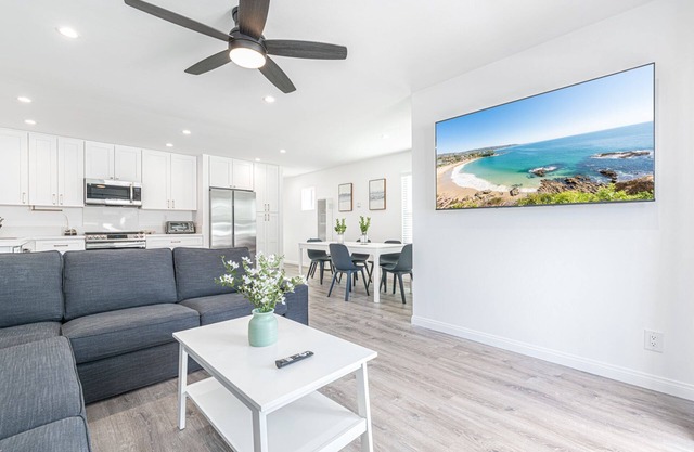 Just Listed! Clean, modern, bright, and only steps from the best beach in California!