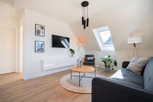 Küstenbutze im modernen Style mit Balkon
