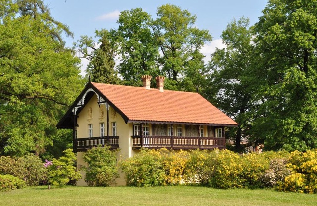 Kavalierhaus im Rhododendronpark Kromlau
